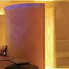 Beleuchtung Runddusche