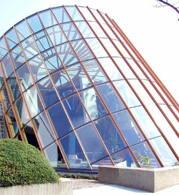 Aussenansicht Hallenfreizeitbad 